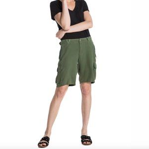 Da-Nang Easy Fit Bermuda Shorts - Bronze Green